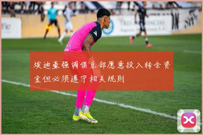 埃迪豪强调俱乐部愿意投入转会资金但必须遵守相关规则
